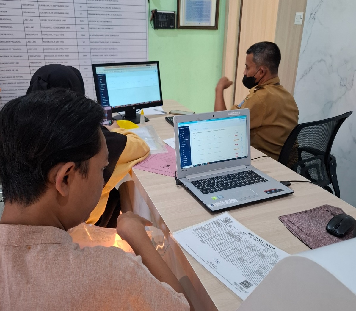 Pelayanan Penitikan Koordinat Lokasi Rumah untuk siswa kelas 6