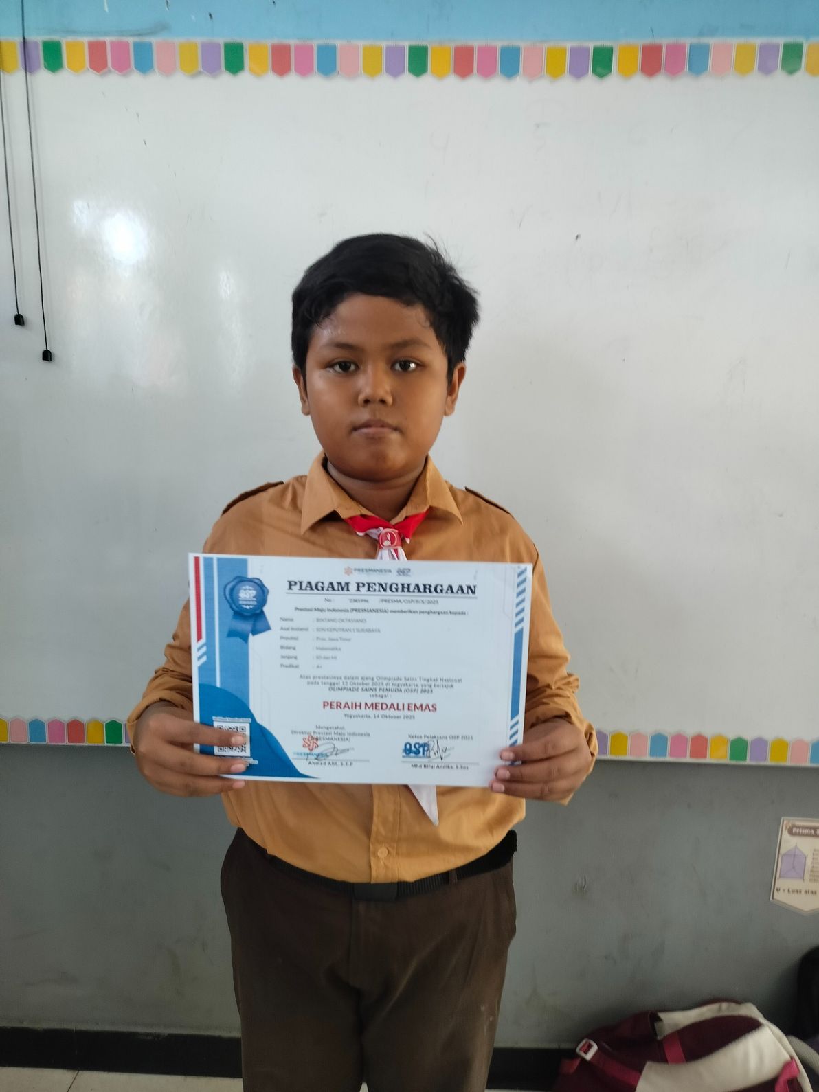 Jejak Cerdas Bintang Oktaviano