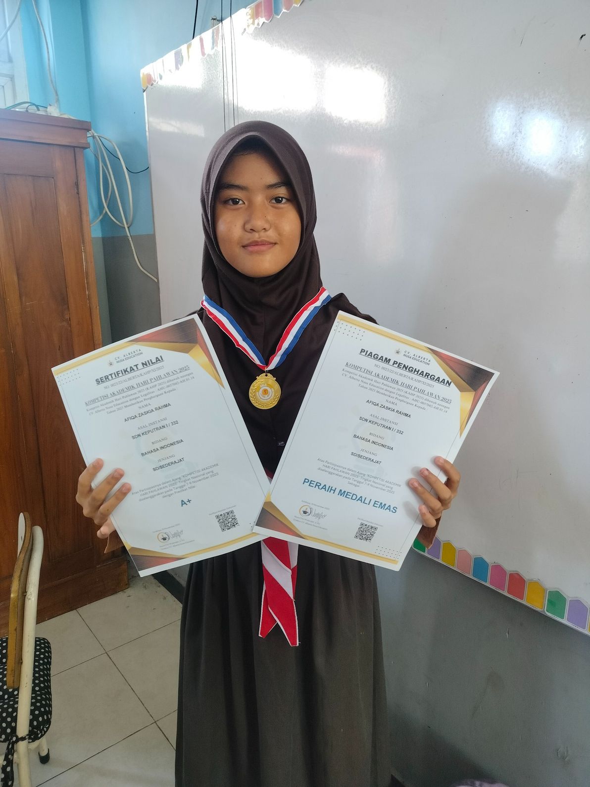 Afiqa Zaskia Rahma Academic Challenge